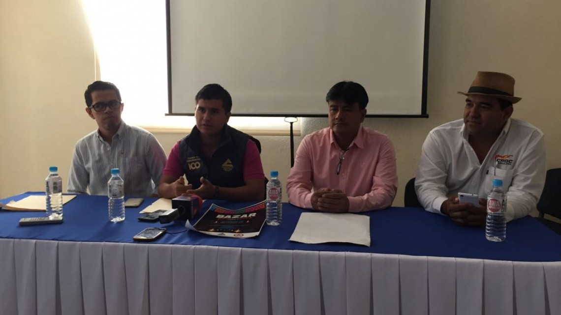 Jóvenes empresarios organizan primer bazar con productos de la región