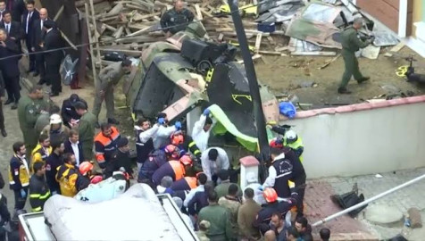 Fallecen cuatro soldados turcos al estrellarse helicóptero en Estambul
