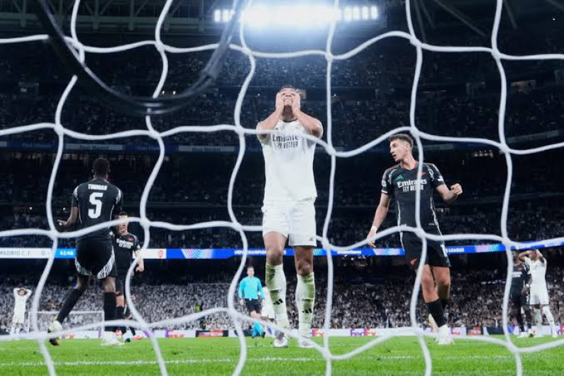 ¡No hubo remontada! Real Madrid es superado por Arsenal y se despide de la Champions League