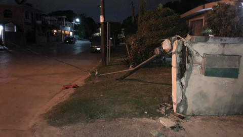 Frente frío no. 10 causa estragos en sur de Tamaulipas 