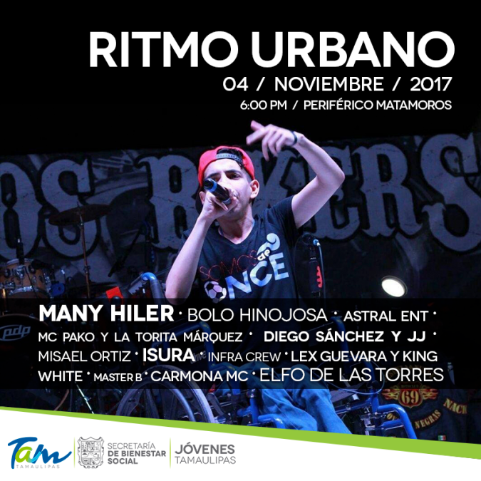 Llega “Ritmo Urbano” a Matamoros