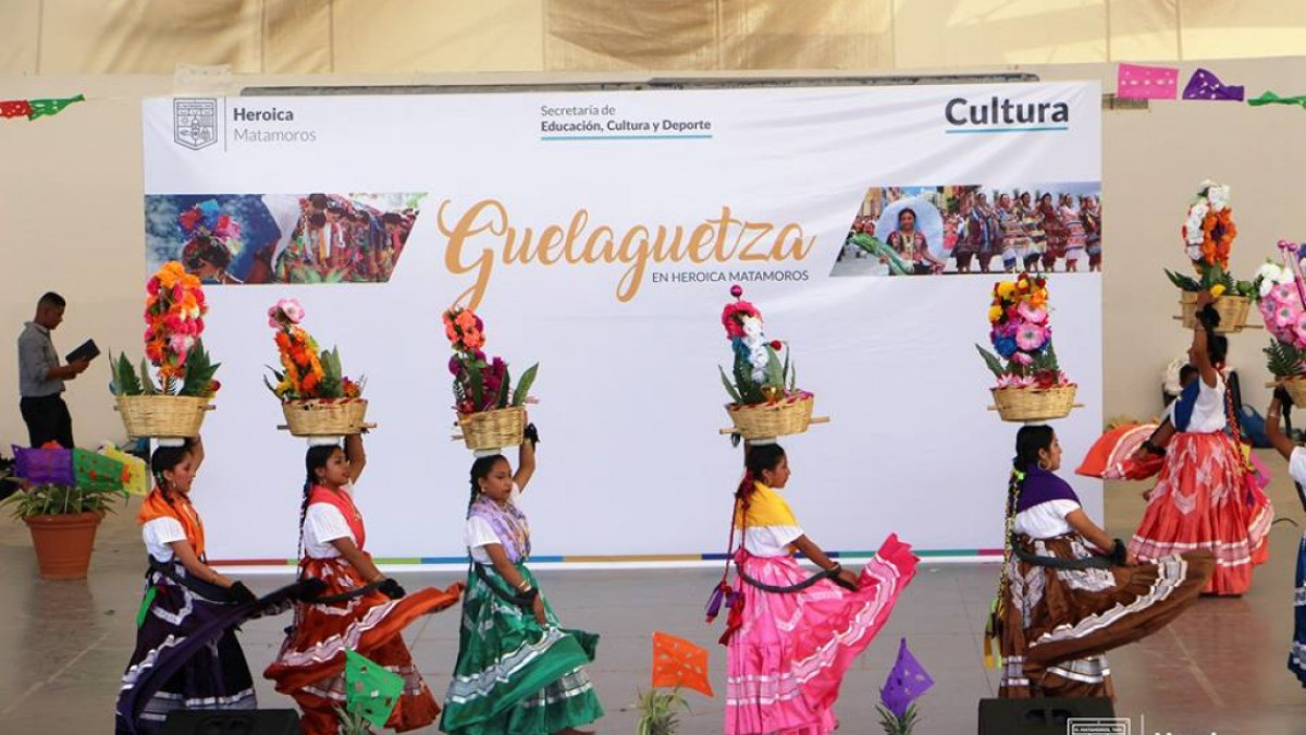 Llevan a cabo "Guelaguetza" en Matamoros