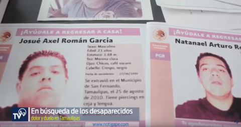 En búsqueda de los desaparecidos, dolor y duelo en Tamaulipas 