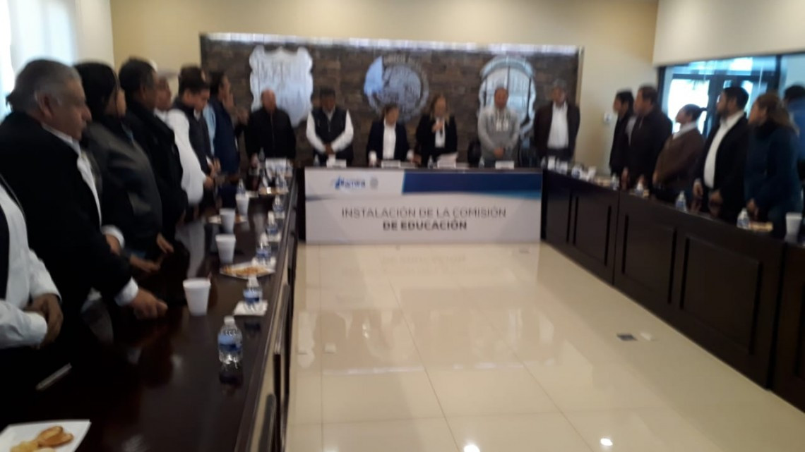 Se instala Comisión de educación; a fin de reforzar el tema educativo en el municipio