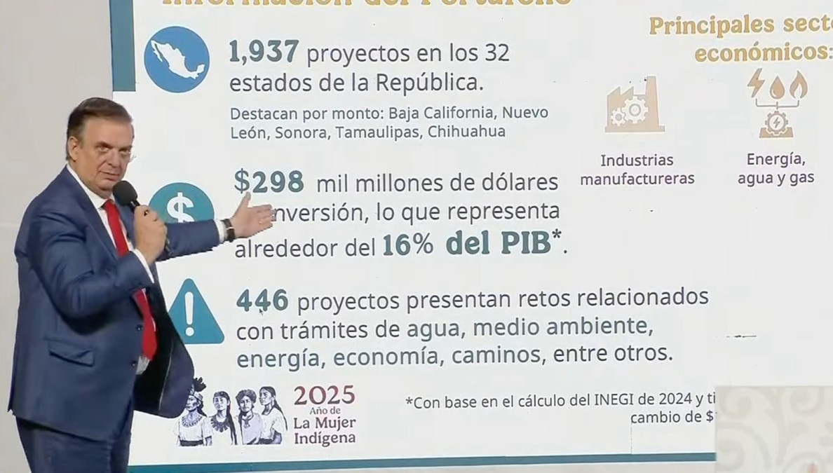 Tamaulipas entre los estados con más inversiones: Ebrard