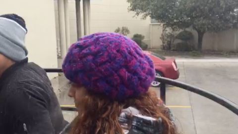 Se registra caída de aguanieve en Nuevo Laredo y Reynosa, con sensaciones térmicas actuales de -4 grados. 