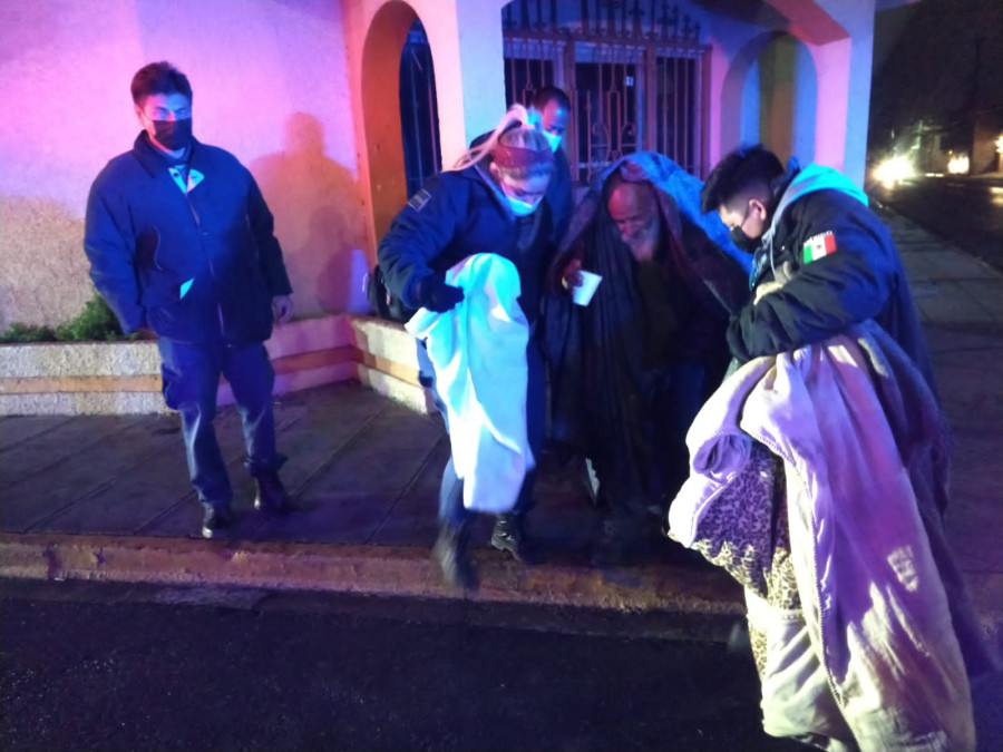 Activa Protección Civil operativo carrusel en apoyo a personas en condición de calle