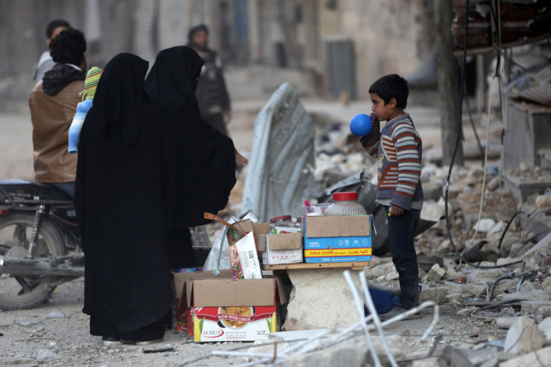 Siria, el sufrimiento experimentado por los niños en el 2016