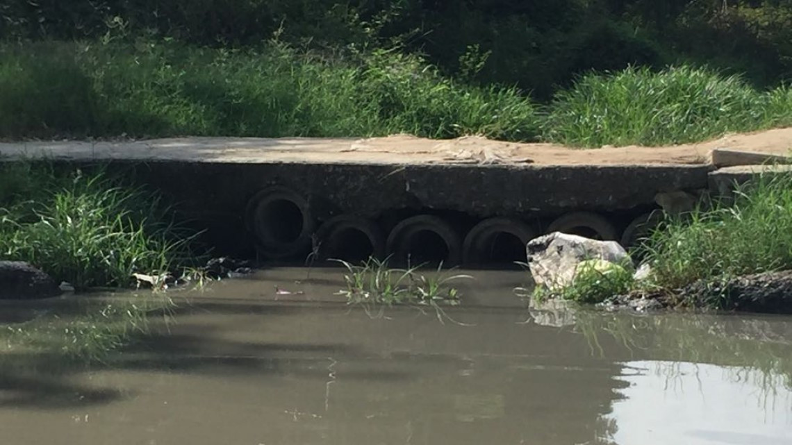 Gran foco de infección por aguas negras en Altamira