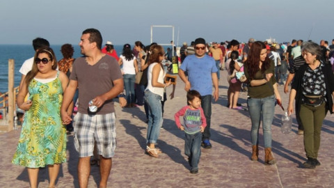 Visitaron Miramar en el puente 15 mil personas