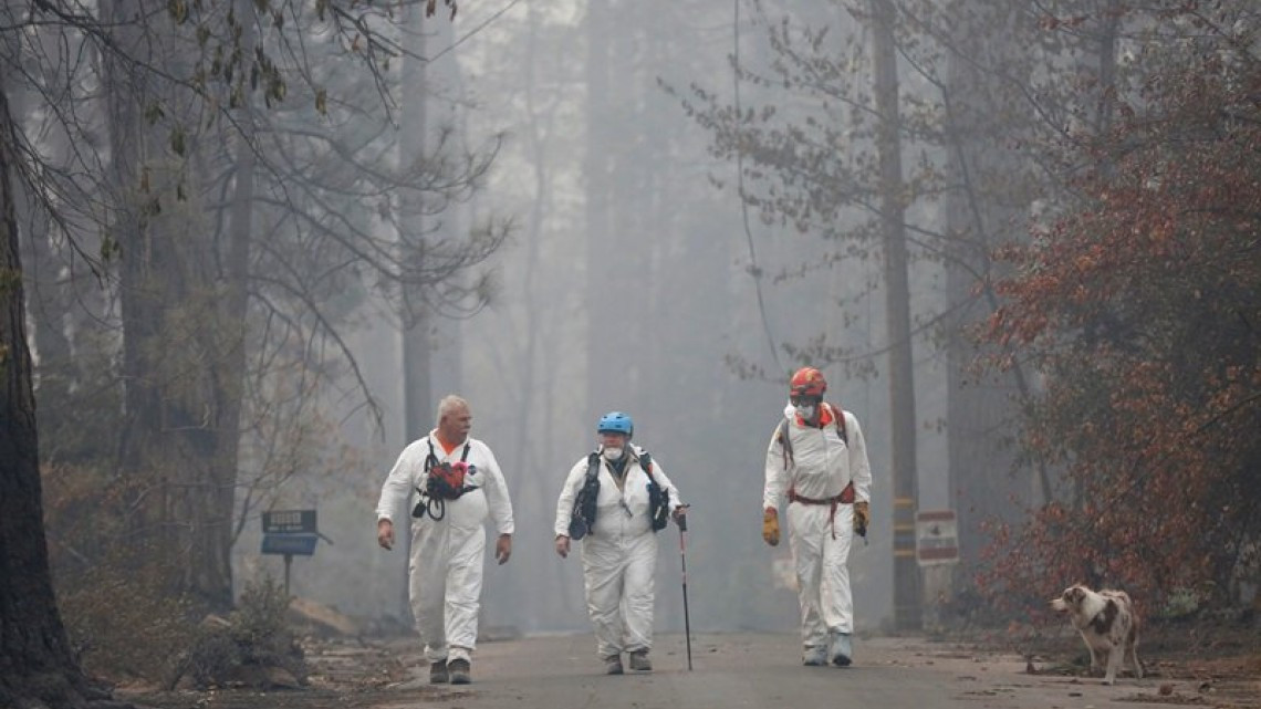 Suman 63 muertos y 631 desaparecidos por los incendios en California