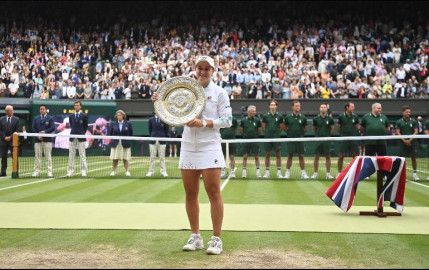 Ashleigh Barty es campeona de Wimbledon