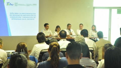 Presentan guía anticorrupción en el deporte