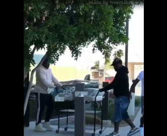 Así celebró Floyd Mayweather su victoria