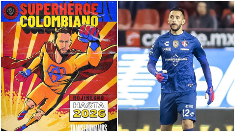 Camilo Vargas renueva su contrato con el Atlas hasta el 2026