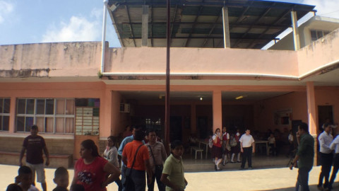 Arranca obra de impermeabilización de primaria Carlos Riestra en Madero