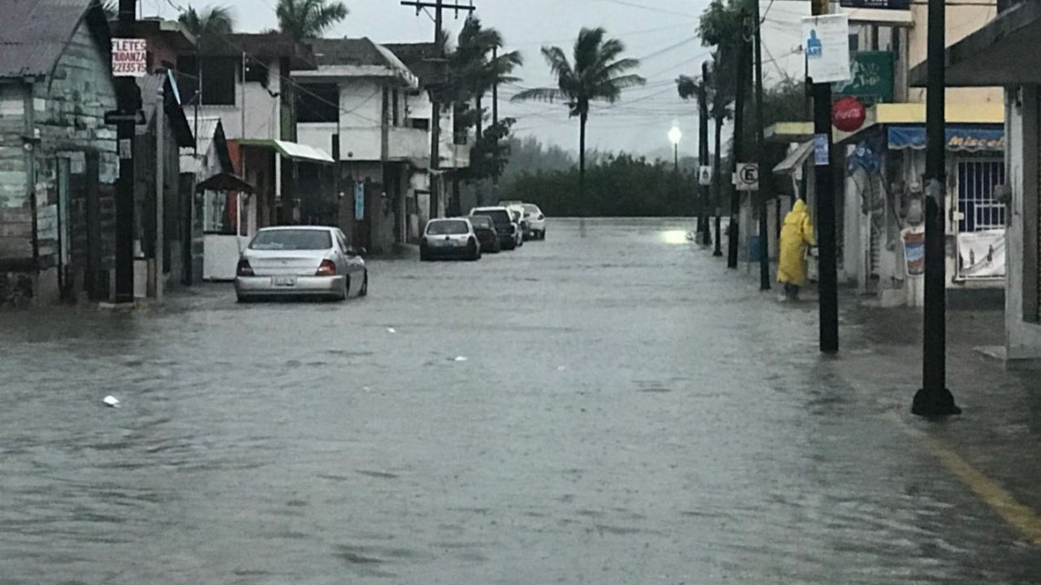 Lluvias desquician sur de Tamaulipas
