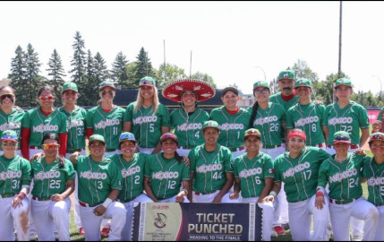 Selección Mexicana clasifica a la final del Mundial Femenil de Beisbol