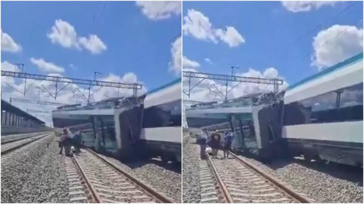 Descarrila vagón del Tren Maya en Izamal; no se reportan heridos