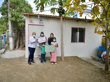 Mejora Gobierno de Altamira condiciones de vida de familia vulnerable