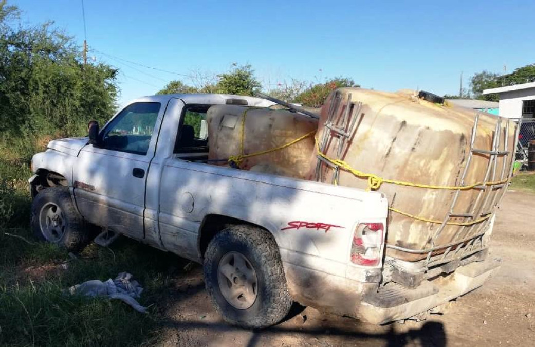 Aseguran 1600 litros de combustible