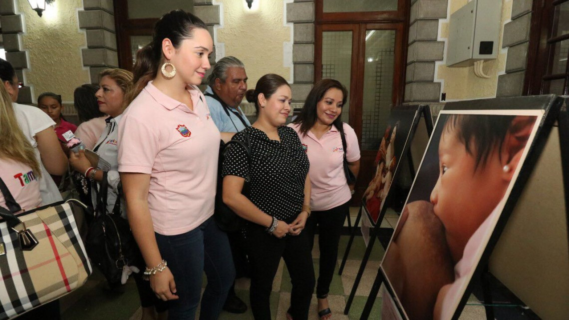 Gobierno de Tampico apoya cultura de la lactancia materna