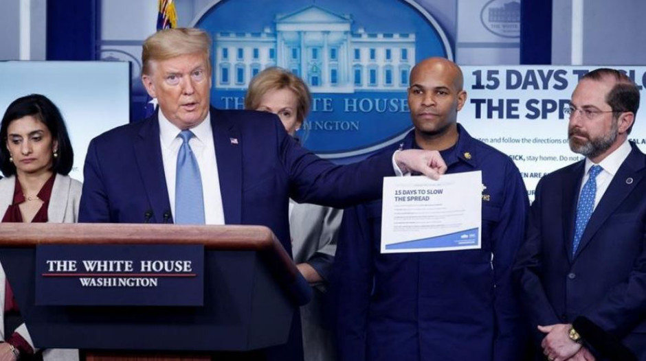 Anuncia Trump nuevas medidas preventivas ante covid-19