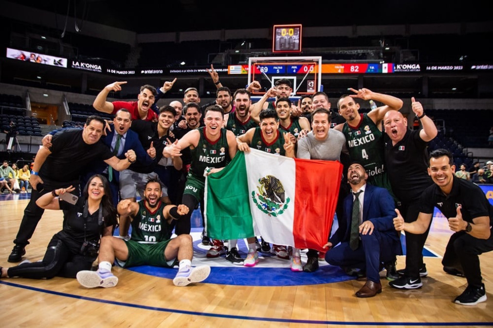 Derrota México a Uruguay y asegura su boleto al Mundial de Basquetbol