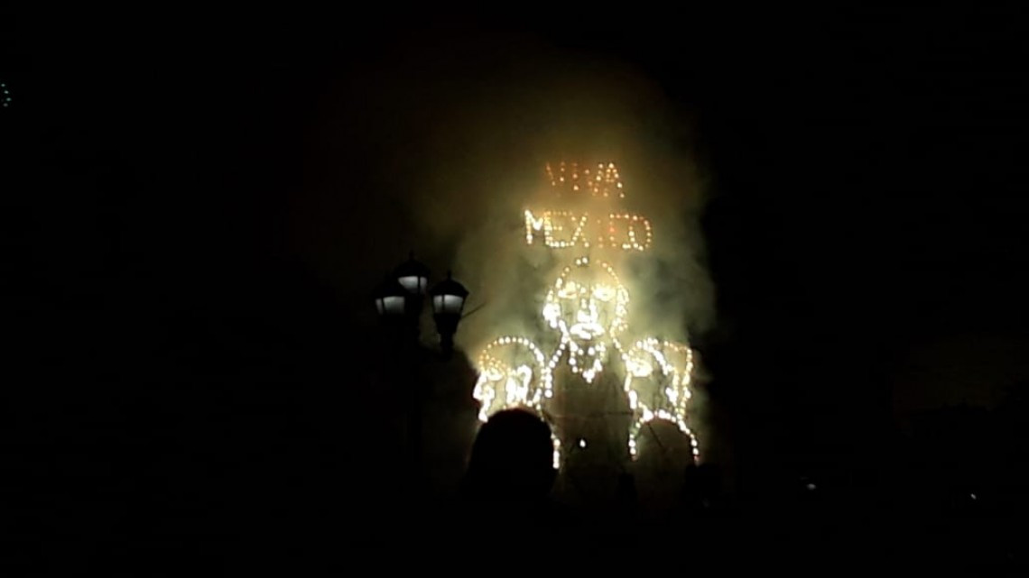 Gran fiesta en Altamira al celebrarse el tradicional grito de independencia