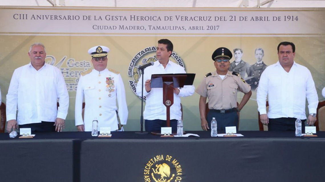 Semar conmemora el CIII Aniversario de la Gesta Heroica de Veracruz