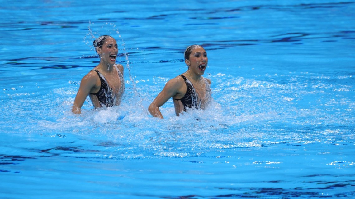 Inician Nuria Diosdado y Joana Jiménez su camino en busca de una presea en el nado sincronizado 