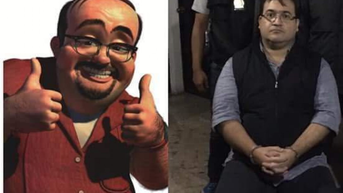 Detención de Javier Duarte en 'memes'