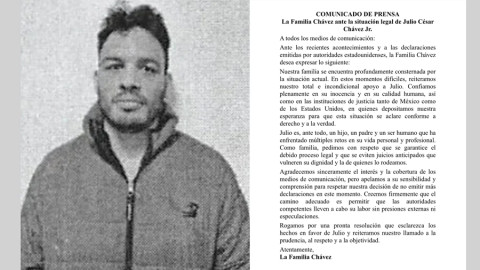 La familia Chávez expresa su respaldo a Julio César Chávez Jr. ante situación legal en EU