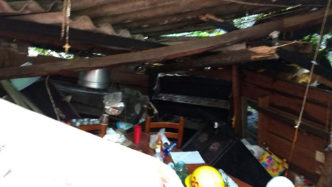 Tren se descarrila en la colonia Tamaulipas de Tampico