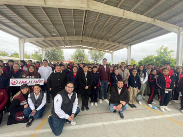 Beneficia IMJUVE a más de 3 mil alumnos con brigadas de `Contacto Joven'