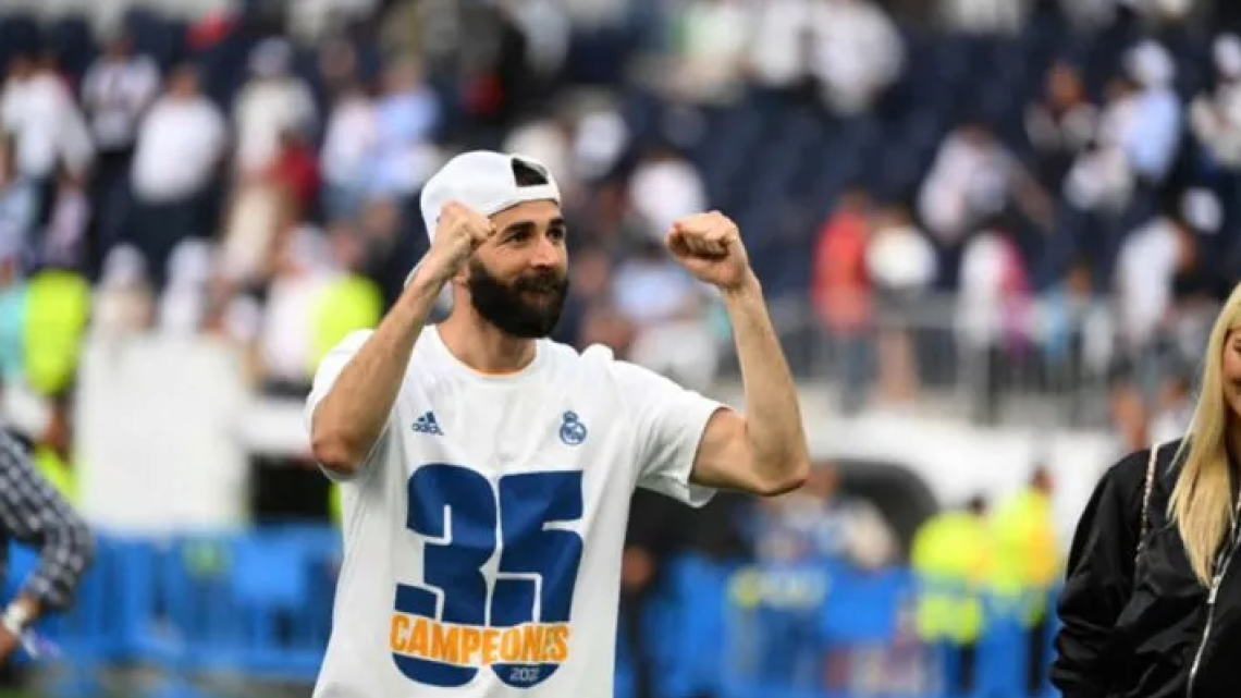 Así festejó el Real Madrid su título 35 de LaLiga