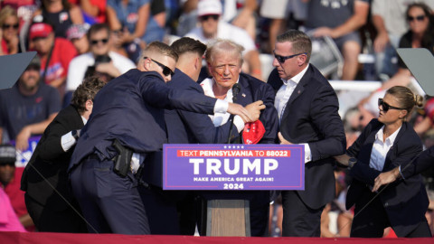 Dos muertos, entre ellos el tirador, en atentado contra Trump