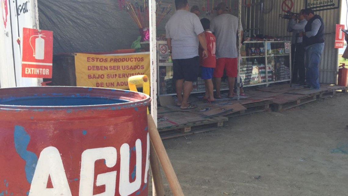 La Sedena otorgó sólo un permiso para la venta de cohetones en Altamira