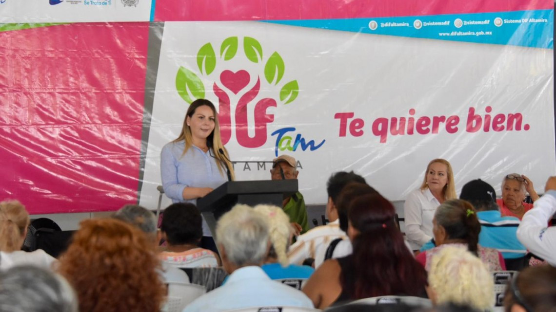 Benefician Gobierno Municipal y DIF Altamira a personas vulnerables con aparatos funcionales