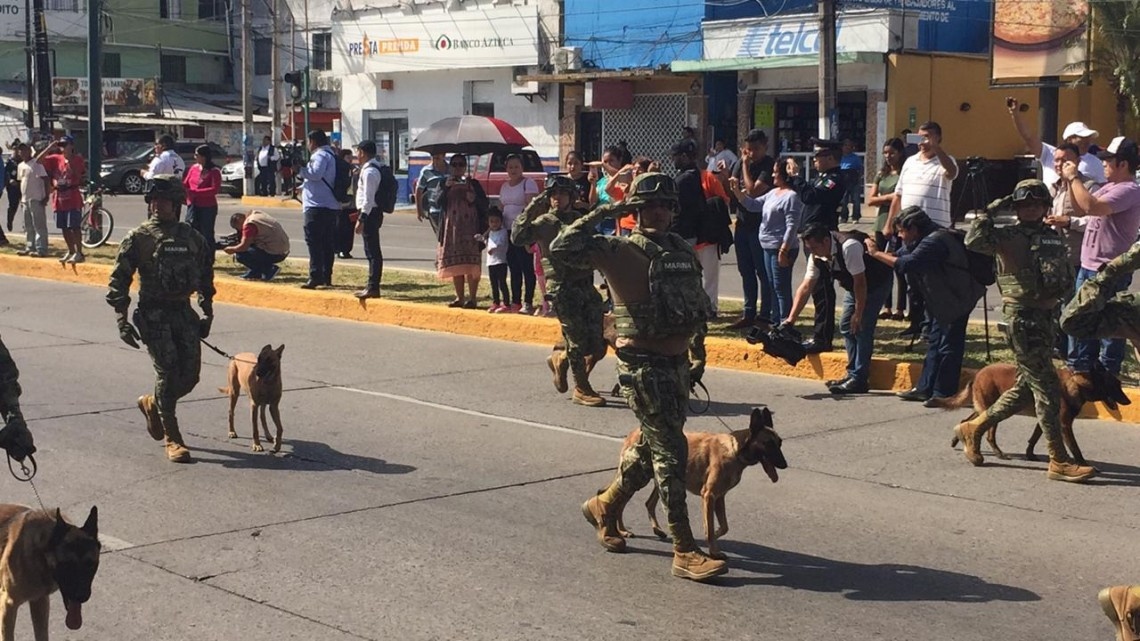 Conmemoran 193 aniversario de Independencia y "Día de la Armada de México"