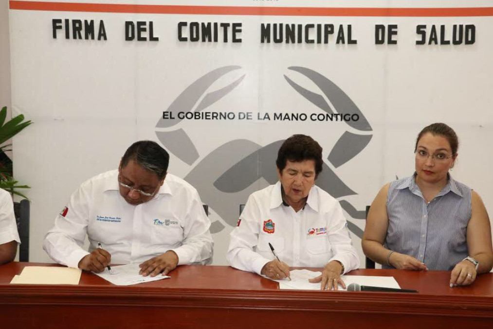Ayuntamiento de Tampico y Jurisdicción Sanitaria crean el “Comité Municipal de Salud”