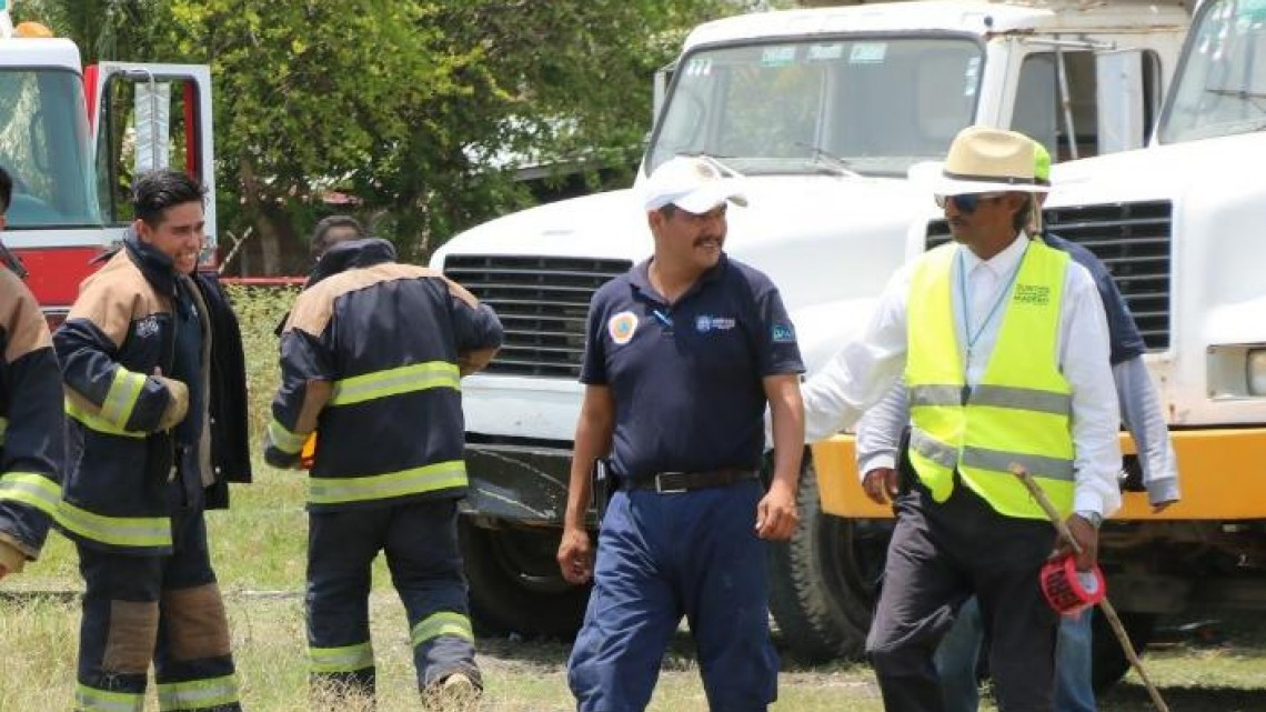 Protección Civil de Madero atiende a las familias de “El Chispús” afectadas por contingencia