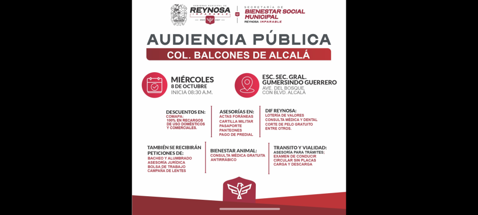 Llevará Alcalde Carlos Peña Ortiz beneficios a Balcones de Alcalá con Audiencia Pública