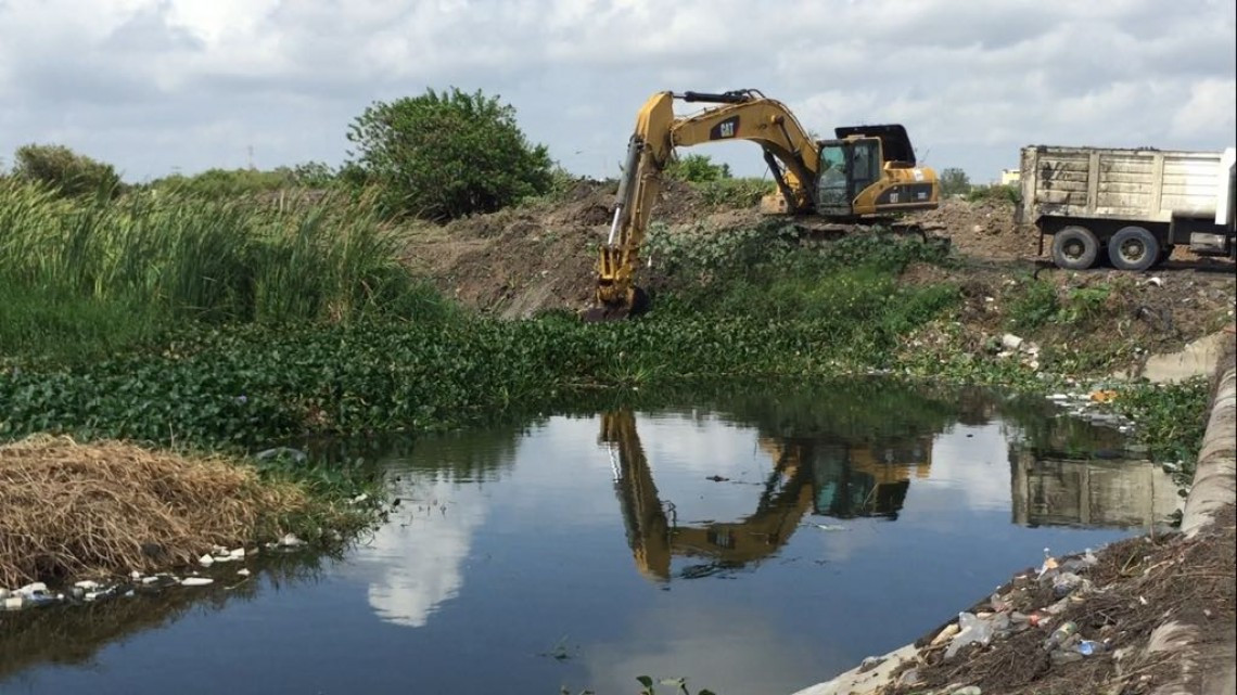 Construyen más drenes pluviales para evitar inundaciones en temporada de lluvias