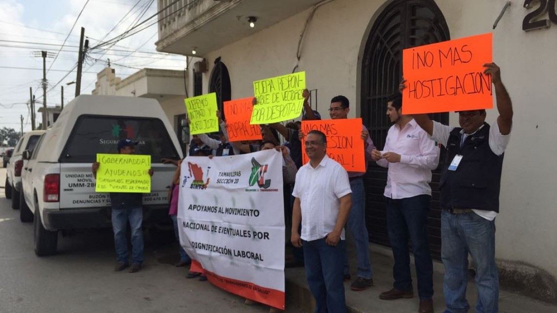 Trabajadores de vectores realizan paro permanente