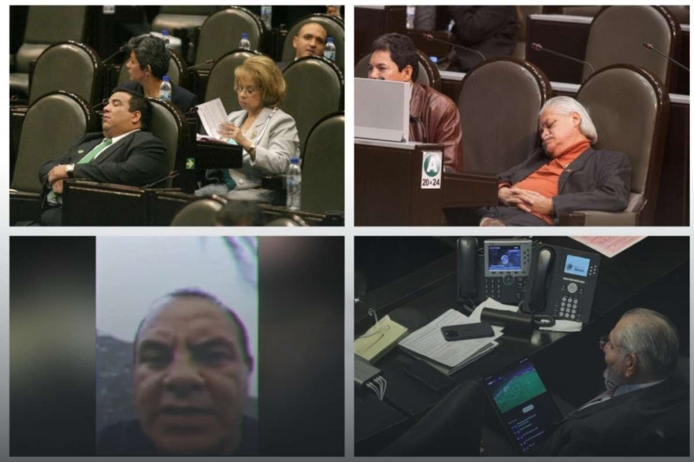 Plantean sancionar a legisladores distraídos; Morena impone asistencia obligatoria al pleno