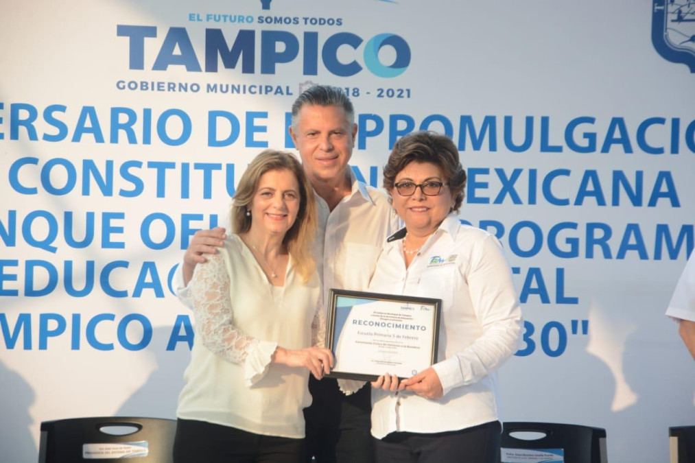 Preside Chucho Nader Conmemoración del CII Aniversario de la Constitución Mexicana