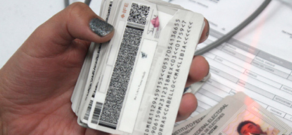 Módulo móvil del INE listo para trámites en Villa de Nuevo Progreso