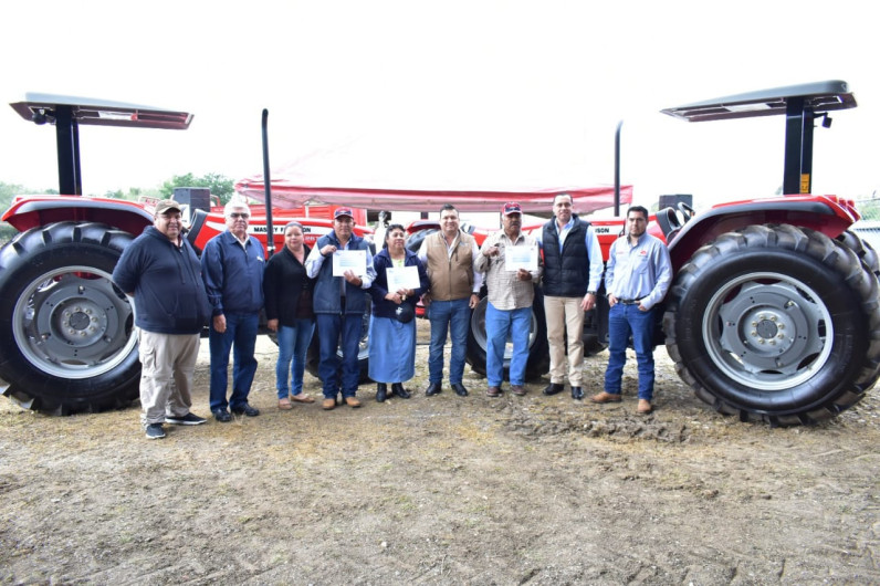 Agricultores de San Carlos fueron beneficiados con maquinaria agrícola