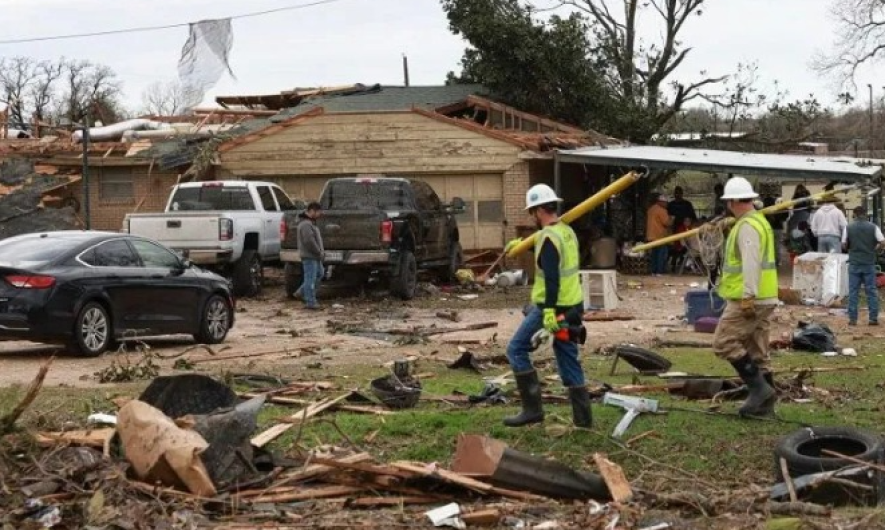 Tormenta invernal azota varias zonas de Oklahoma y Texas